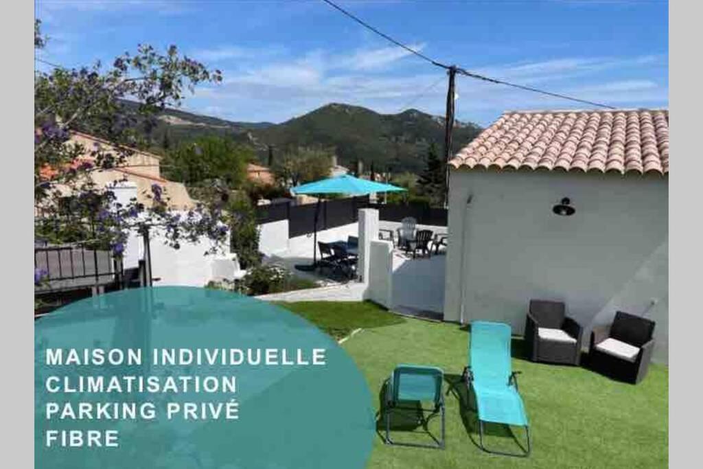 Maison Avec Jardin, Parking Entre Mer Et Montagne Le Revest-le-Eaux Exteriör bild